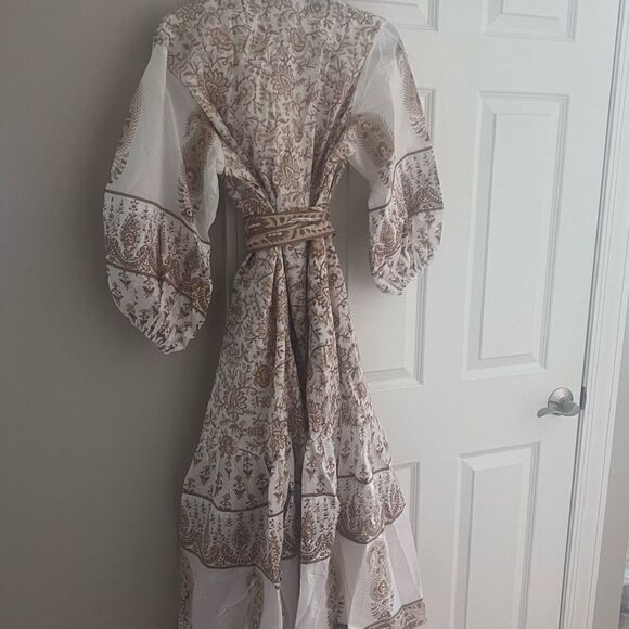 Sue Sartor Flounce Dress - Chai Botah - NWT - Picture 10 of 12